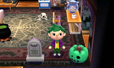 Throwback to New Leaf Halloween! ↩️ 🎃 (ACNH Halloween – Day 6)