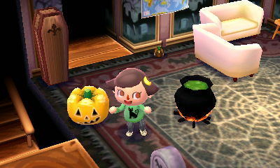 Throwback to New Leaf Halloween! Part 5 ↩️ 🐈‍⬛ (ACNH Halloween – Day 27)